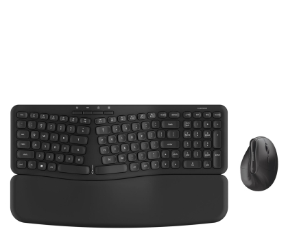 Zestaw (Mysz + Klawiatura) SILVER MONKEY Ergonomic 70 Combo Wireless Set